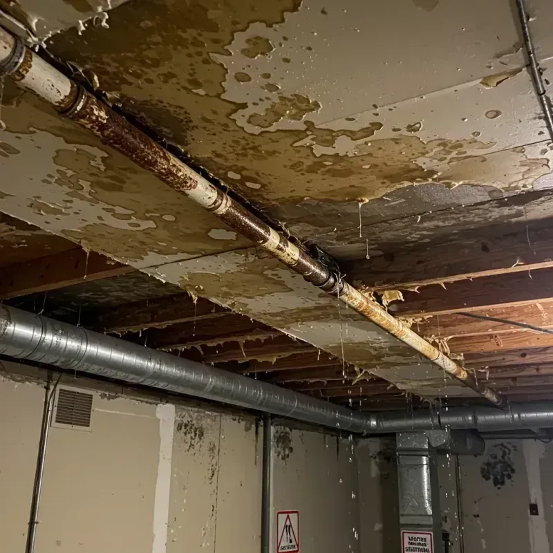 Ceiling Water Damage Repair in Country Homes, WA